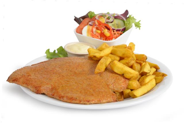 Schnitzel menu